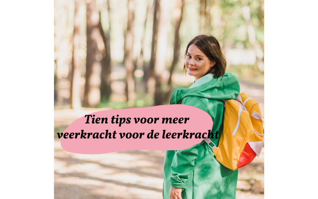 tien tips voor veerkracht voor de leerkracht; veerkracht leerkracht; femke klomp; onderwijscoach